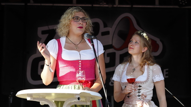 Weinköniginnen aus Mühlhausen Weinköniginnen aus Mühlhausen